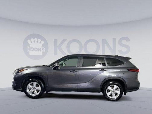 Magnetic Gray Metallic 2024 Toyota Highlander LE