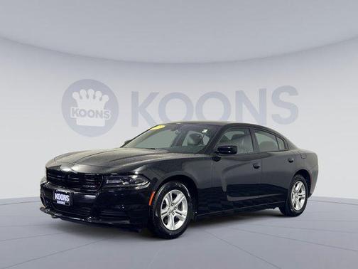 Pitch Black Clearcoat 2019 Dodge Charger SXT