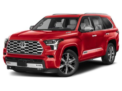 Supersonic Red 2023 Toyota Sequoia Capstone