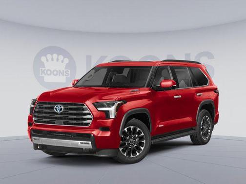 Supersonic Red 2023 Toyota Sequoia Capstone