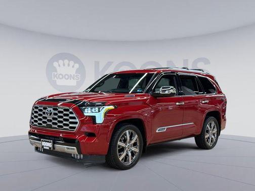 Supersonic Red 2023 Toyota Sequoia Capstone