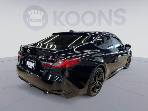 Midnight Black Metallic 2025 Toyota Camry XSE