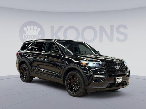 AGATE BLACK METALLIC 2022 Ford Explorer ST