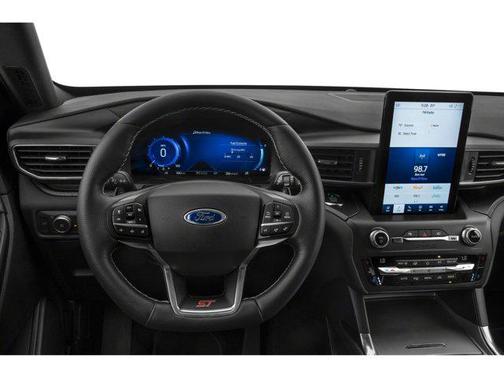 AGATE BLACK METALLIC 2022 Ford Explorer ST