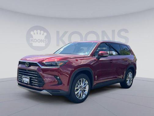 Ruby Flare Pearl 2026 Toyota Grand Highlander Platinum