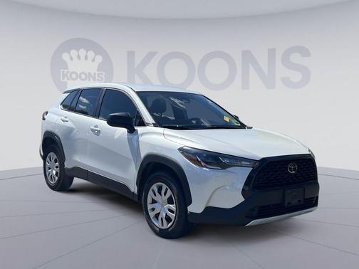 Wind Chill Pearl 2025 Toyota Corolla Cross L