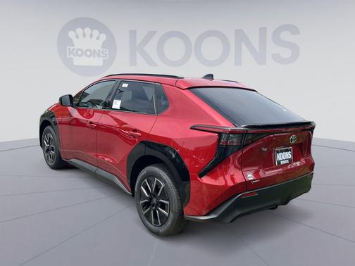 Supersonic Red 2026 Toyota bZ XLE Plus