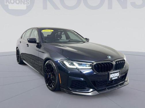 Carbon Black Metallic 2021 BMW M550 i Xdrive