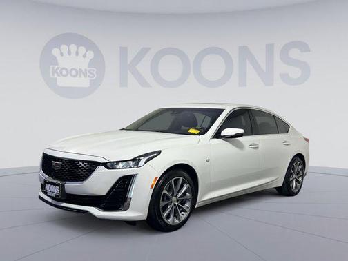 Summit White 2021 Cadillac CT5 Premium Luxury RWD