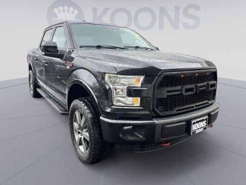 TUXEDO BLACK METALLIC 2015 Ford F-150 Lariat