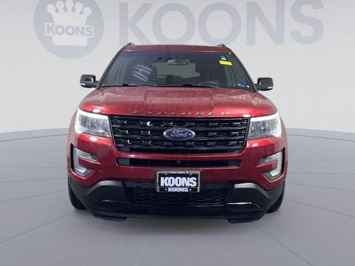 RUBY RED METALLIC TINTED CC 2017 Ford Explorer sport