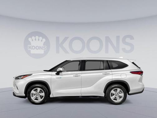 Wind Chill Pearl 2022 Toyota Highlander Hybrid LE