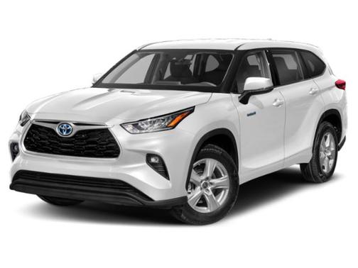 Wind Chill Pearl 2022 Toyota Highlander Hybrid LE
