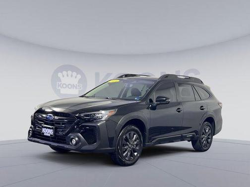Crystal Black Silica 2025 Subaru Outback Onyx Edition
