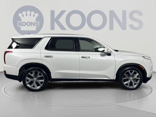 Hyper White 2020 Hyundai PALISADE SEL