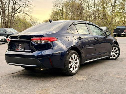 Blue 2020 Toyota Corolla LE