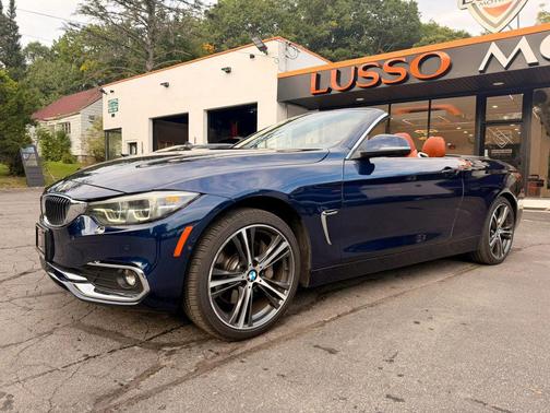 Blue 2018 BMW 440 i xDrive