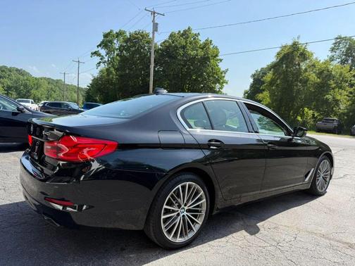 Black 2020 BMW 540 i xDrive