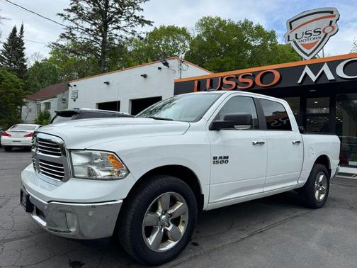 White 2018 RAM 1500 Big Horn