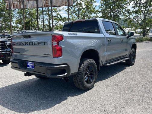 Sterling Gray Metallic 2026 Chevrolet Silverado 1500 Custom Trail Boss
