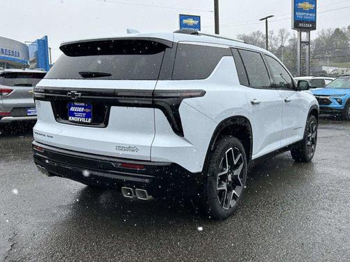 Polar White Tricoat 2026 Chevrolet Traverse High Country