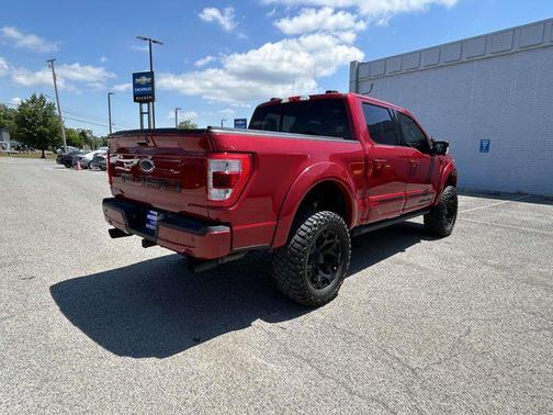 Rapid Red Metallic Tinted Clearcoat 2022 Ford F-150 Lariat