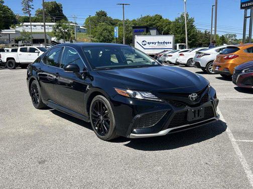 Midnight Black Metallic 2024 Toyota Camry XSE