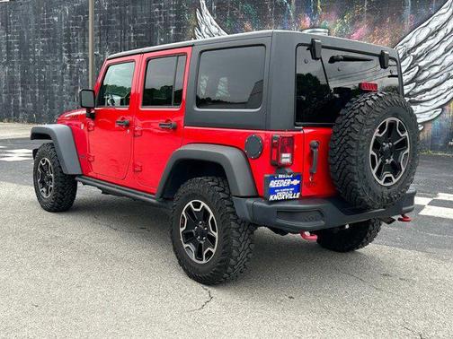 Firecracker Red Clearcoat 2017 Jeep Wrangler Unlimited Rubicon