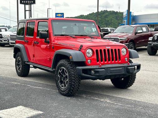 Firecracker Red Clearcoat 2017 Jeep Wrangler Unlimited Rubicon