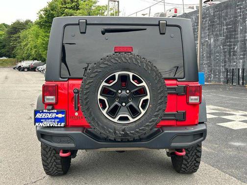 Firecracker Red Clearcoat 2017 Jeep Wrangler Unlimited Rubicon