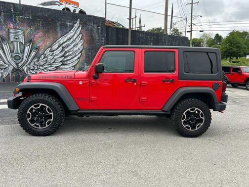 Firecracker Red Clearcoat 2017 Jeep Wrangler Unlimited Rubicon