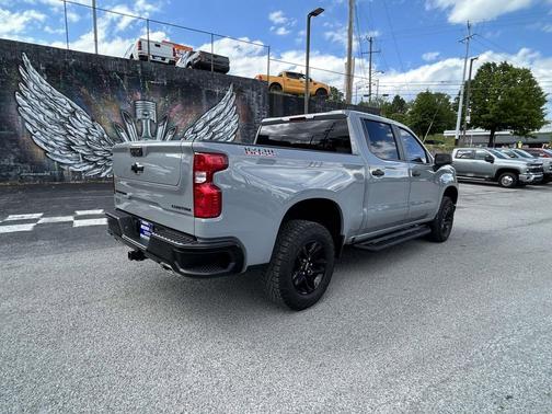 Slate Gray Metallic 2024 Chevrolet Silverado 1500 Custom Trail Boss