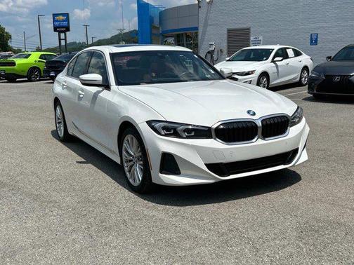 White 2024 BMW 330e Base