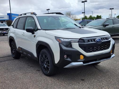 Crystal White Pearl 2026 Subaru Forester Wilderness