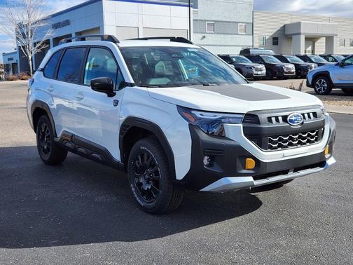 Crystal White Pearl 2026 Subaru Forester Wilderness