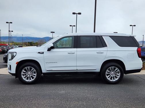Summit White 2024 GMC Yukon SLT