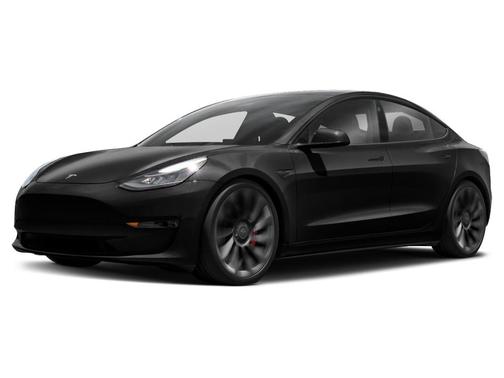 Black 2021 Tesla Model 3 Long Range
