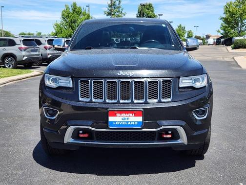 Brilliant Black Crystal Pearlcoat 2014 Jeep Grand Cherokee Overland