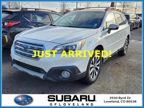 Crystal White Pearl 2015 Subaru Outback 2.5i Limited