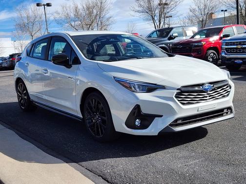 Crystal White Pearl 2026 Subaru Impreza RS