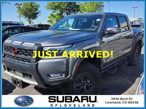 Gun Metallic 2025 Nissan Frontier PRO-4X