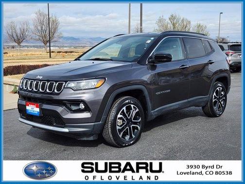 Granite Crystal Clearcoat Metallic 2023 Jeep Compass Limited