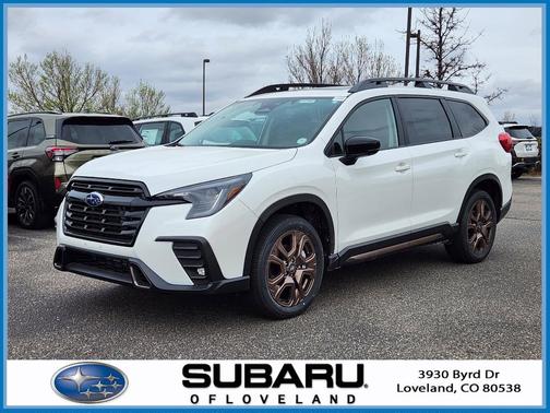 Crystal White Pearl 2026 Subaru Ascent Limited Bronze Edition 7-Passenger