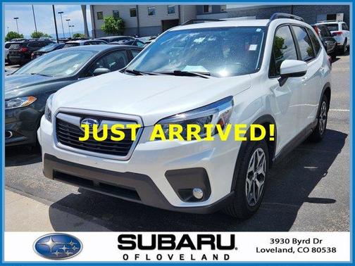 Crystal White Pearl 2021 Subaru Forester Premium