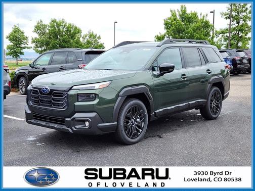 Deep Emerald Green 2026 Subaru Outback Limited XT
