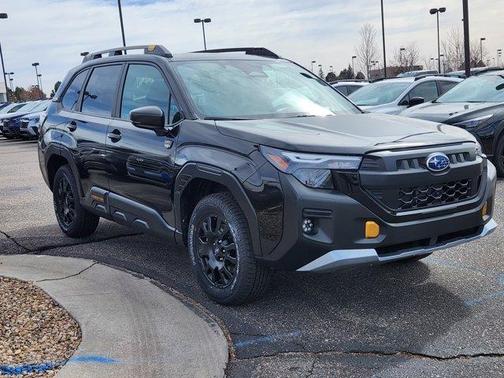 Crystal Black Silica 2026 Subaru Forester Wilderness