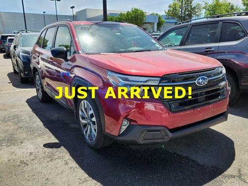 Crimson Red Pearl 2025 Subaru Forester Hybrid Touring
