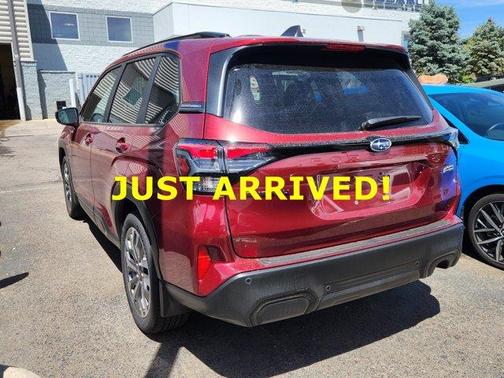 Crimson Red Pearl 2025 Subaru Forester Hybrid Touring