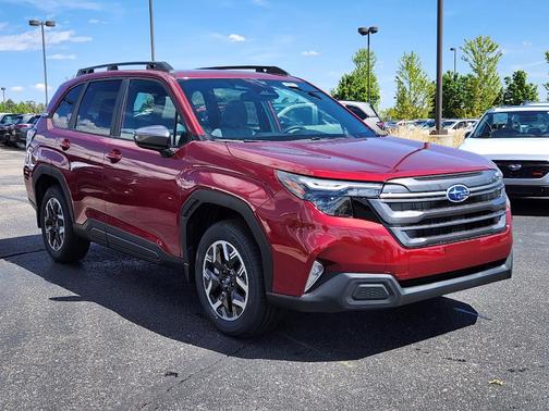 Crimson Red Pearl 2026 Subaru Forester Premium