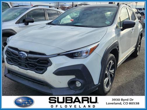 Crystal White Pearl 2024 Subaru Crosstrek Premium